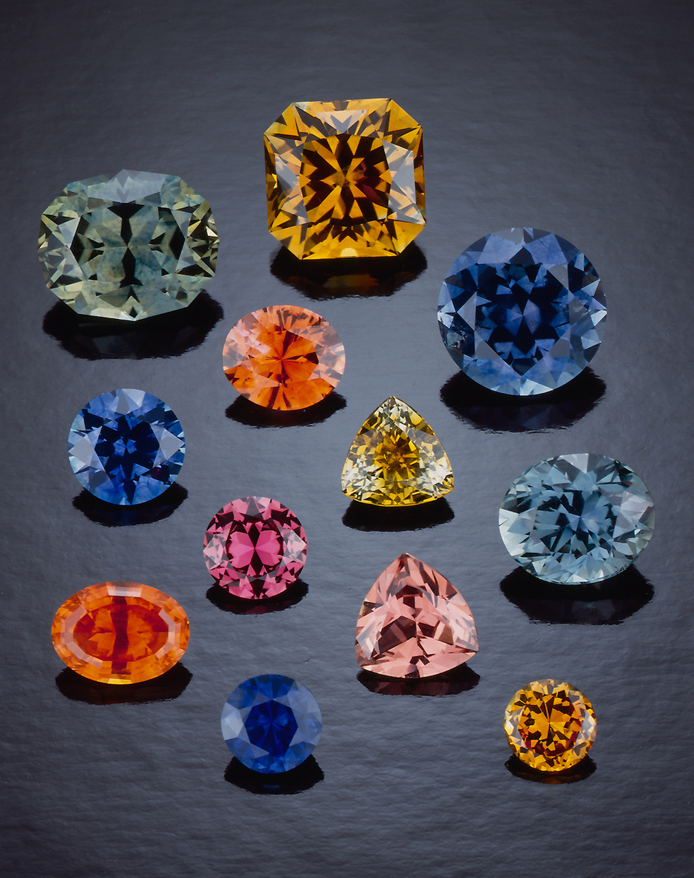 Multi-Coloured Sapphires