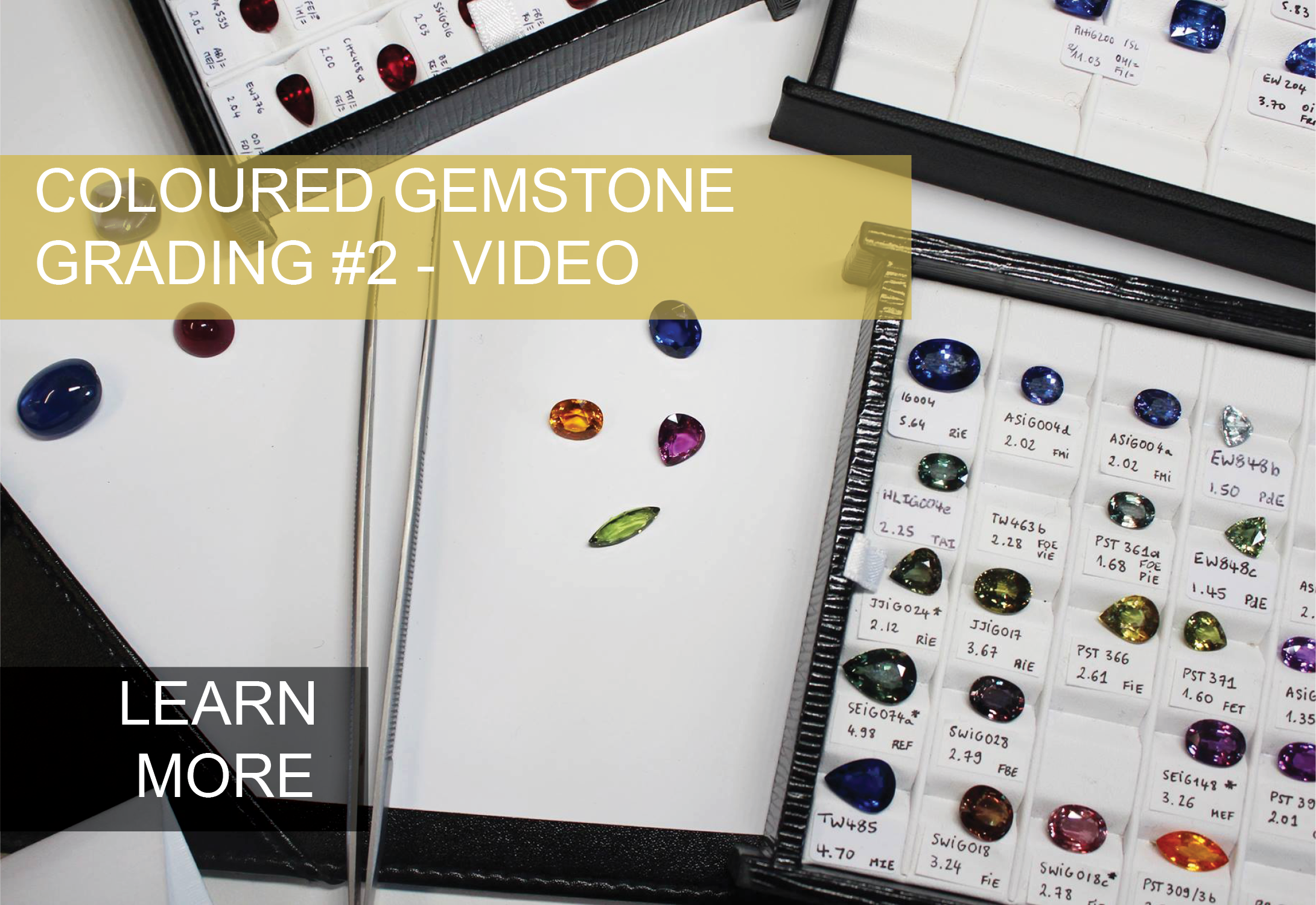 Coloured Gemstone Grading 2 Video